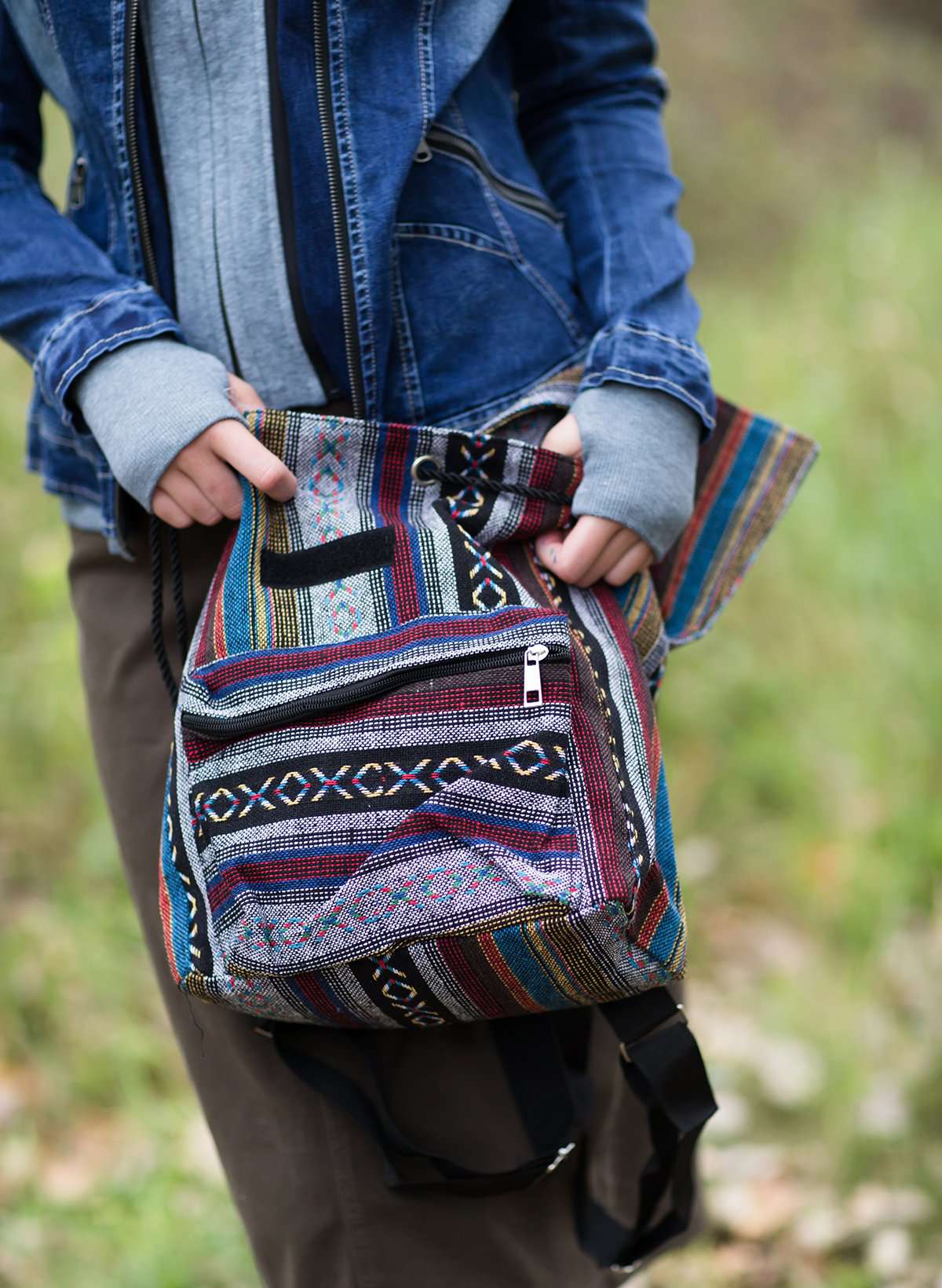 Modest Women's Tribal Back Pack | Inherit Clothing Company – Inherit Co.