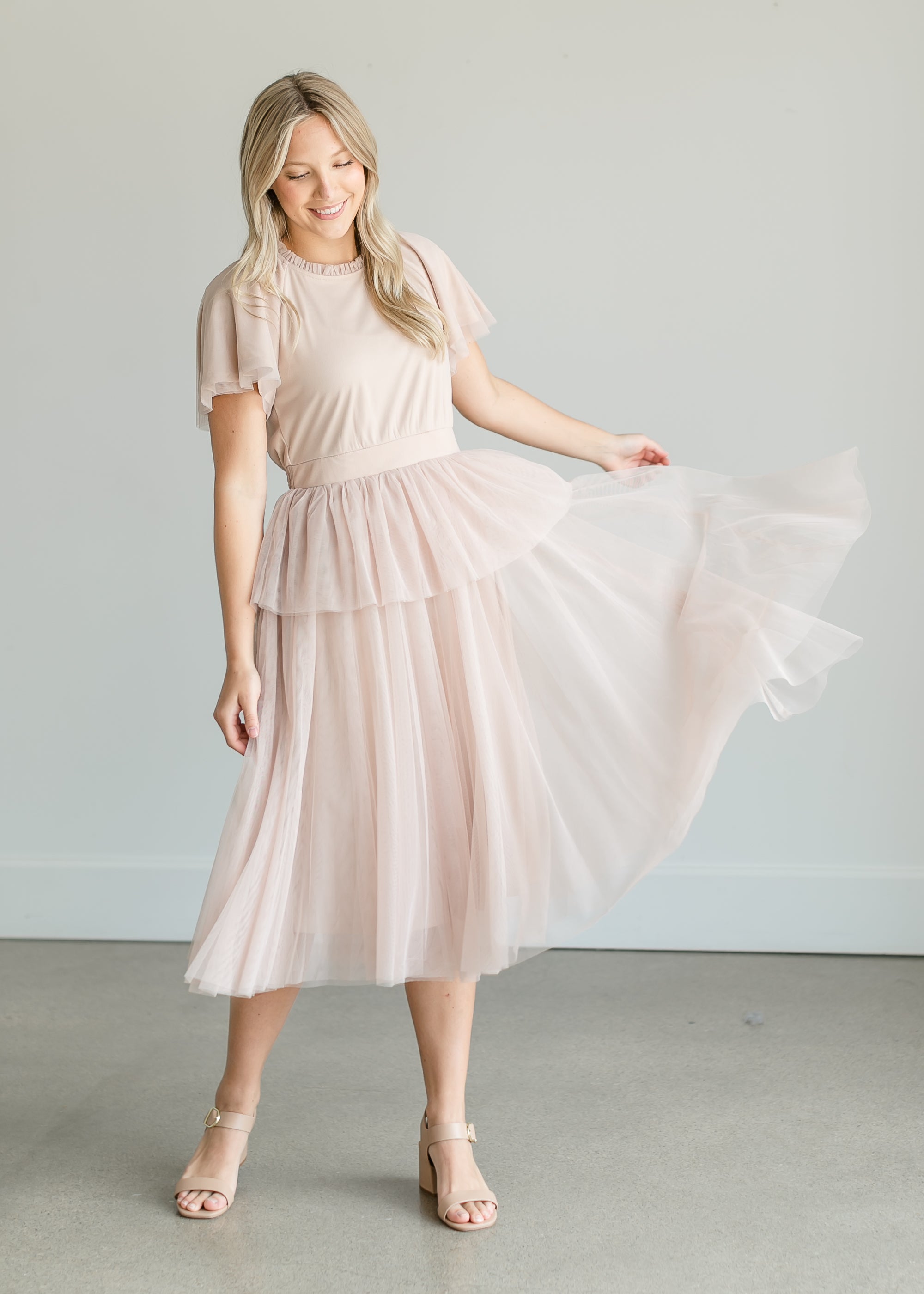 セットアップの通販 Kastane Tulle layered bare dress - スーツ