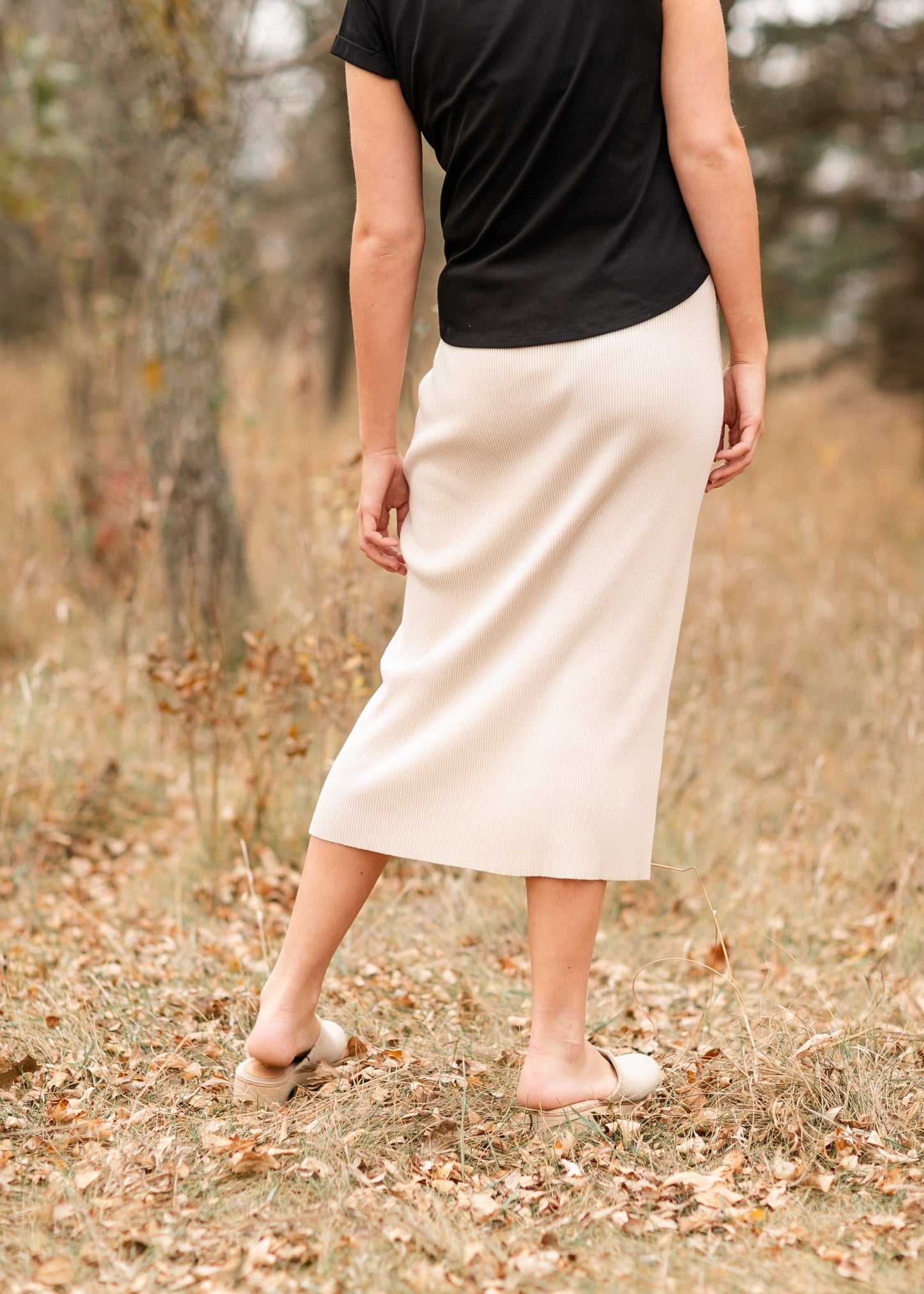 Vera Knit Midi Skirt IC Skirts