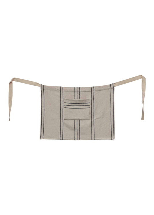 Woven Cotton Striped Waist Apron FF Home + Lifestyle