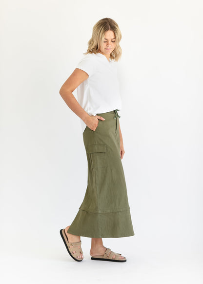 Zarina Cargo Midi/Maxi Skirt IC Skirts