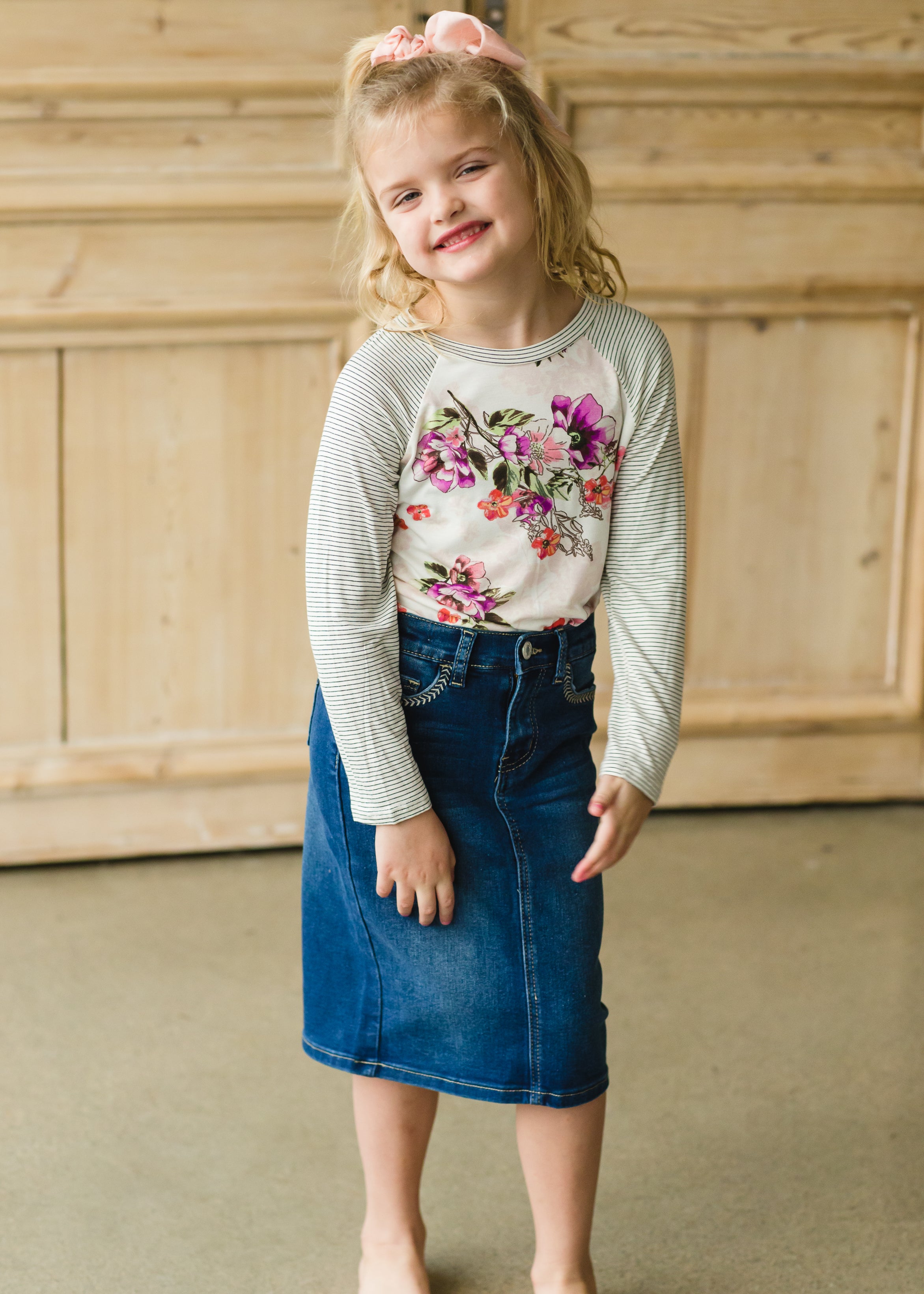 Classic Denim Mini Skirt – SPELL - USA