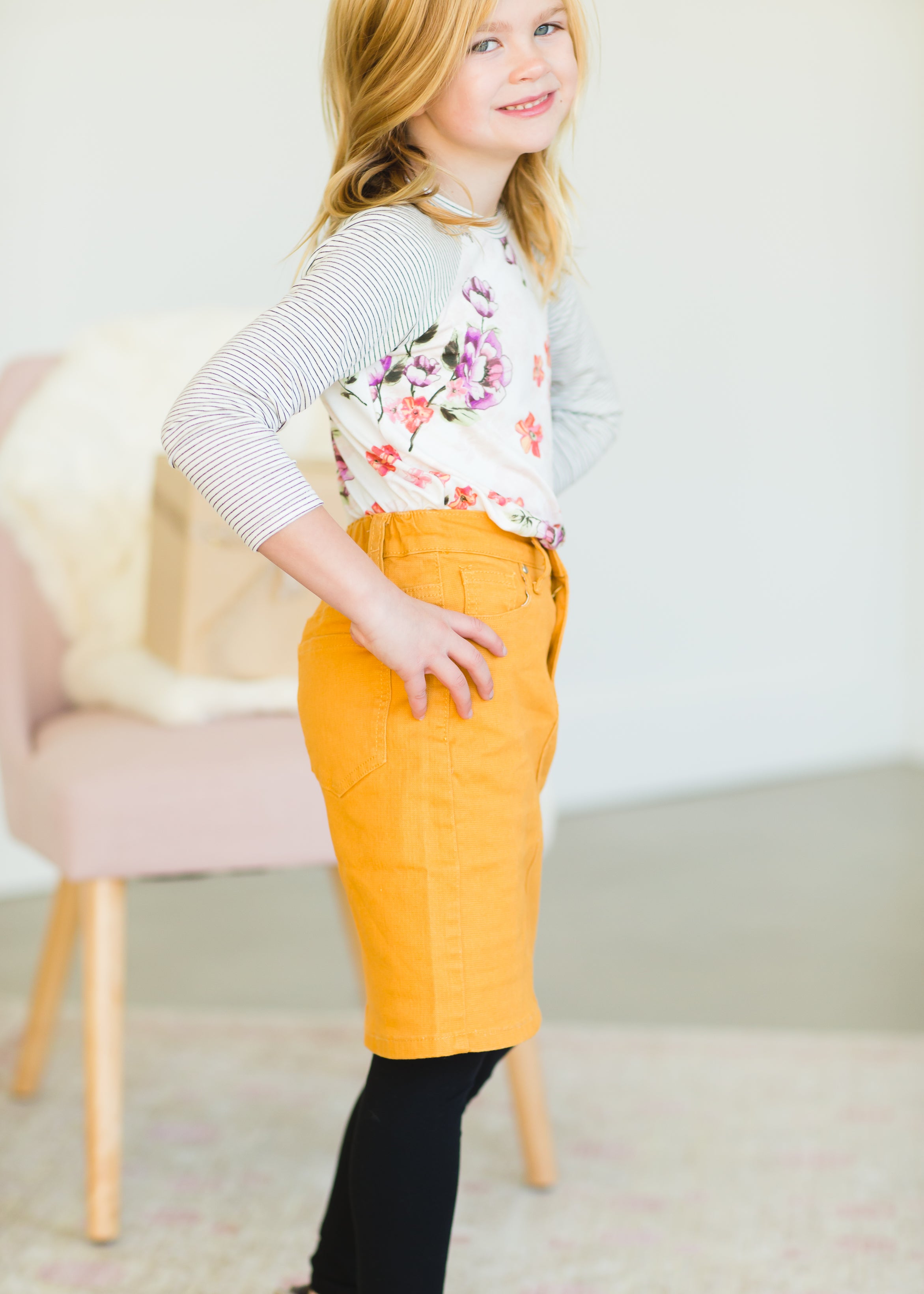 Honey Belle Mustard Yellow Denim Mini Skirt with Fringe Hem NWT | Yellow  denim, Denim mini skirt, Mini skirts