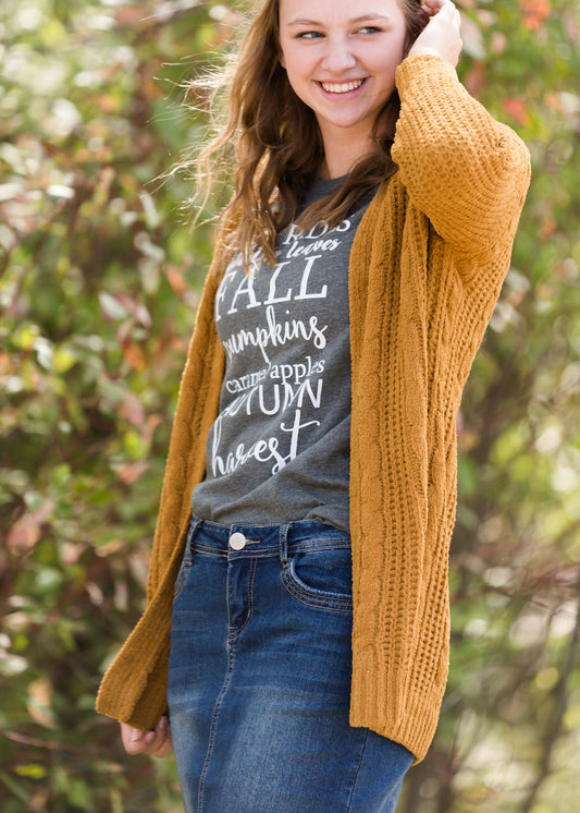 Hayrides + Leaves Graphic Tee - FINAL SALE Tops