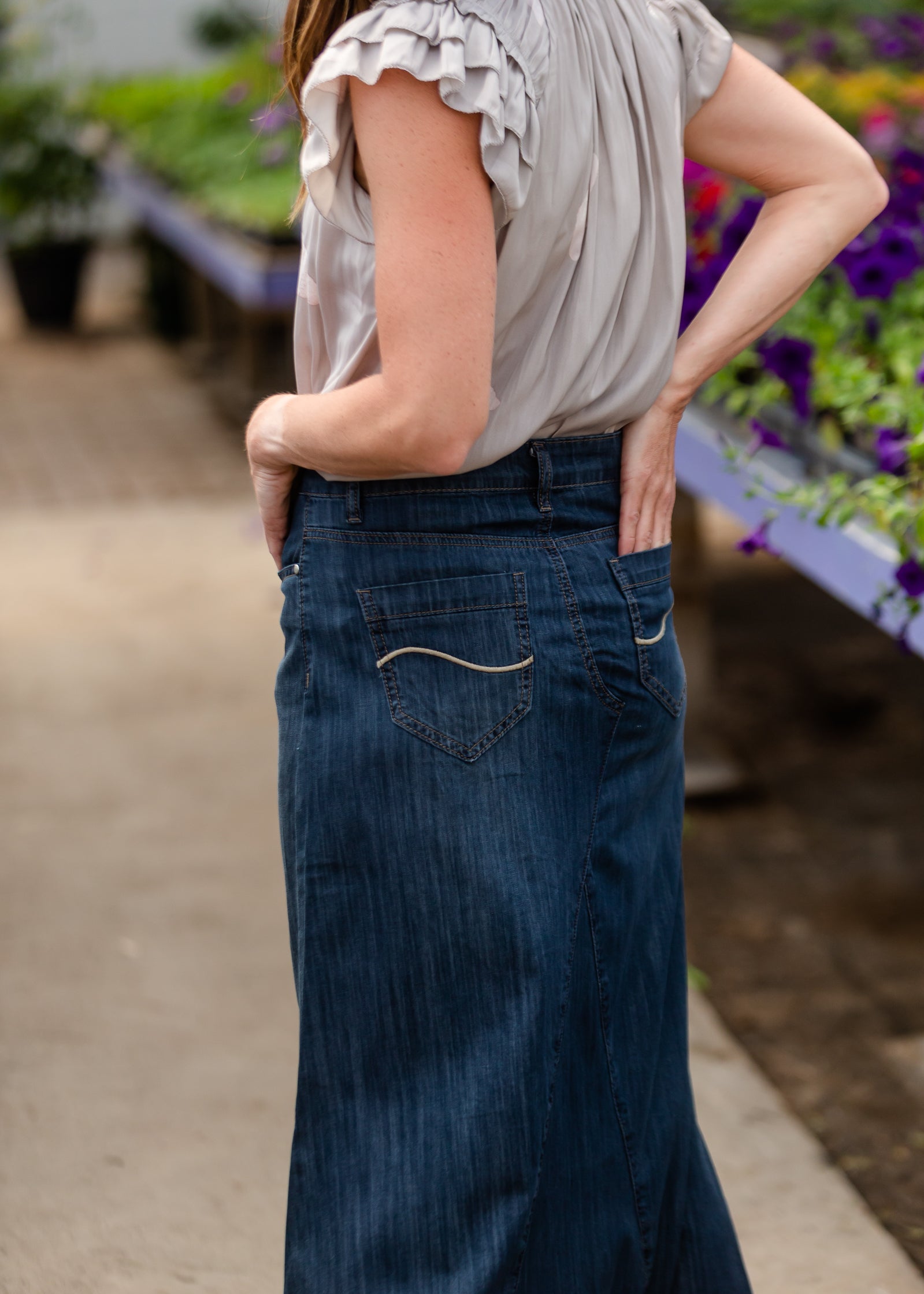 Apostolic 2024 denim skirts