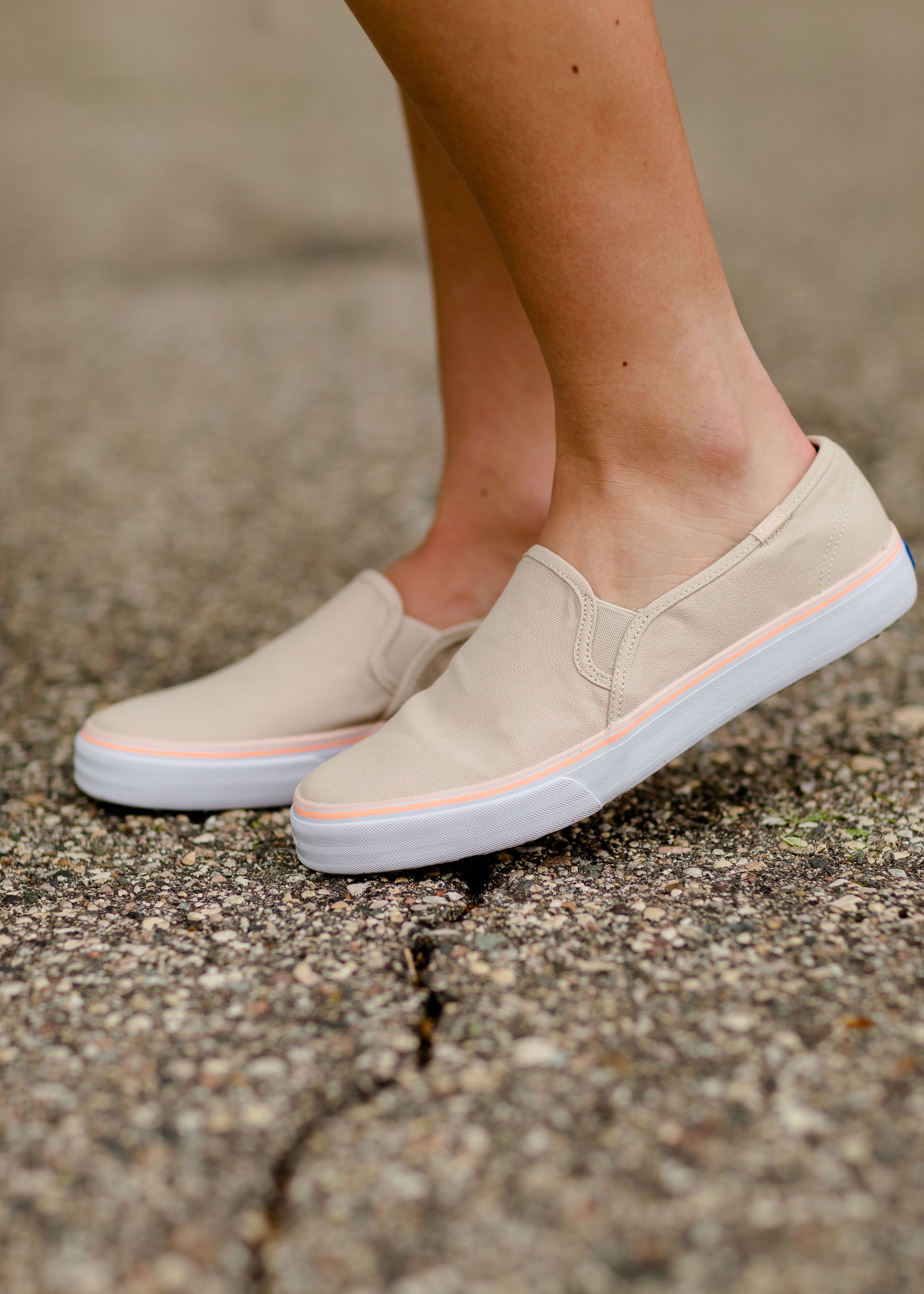 Keds slip on double hot sale decker