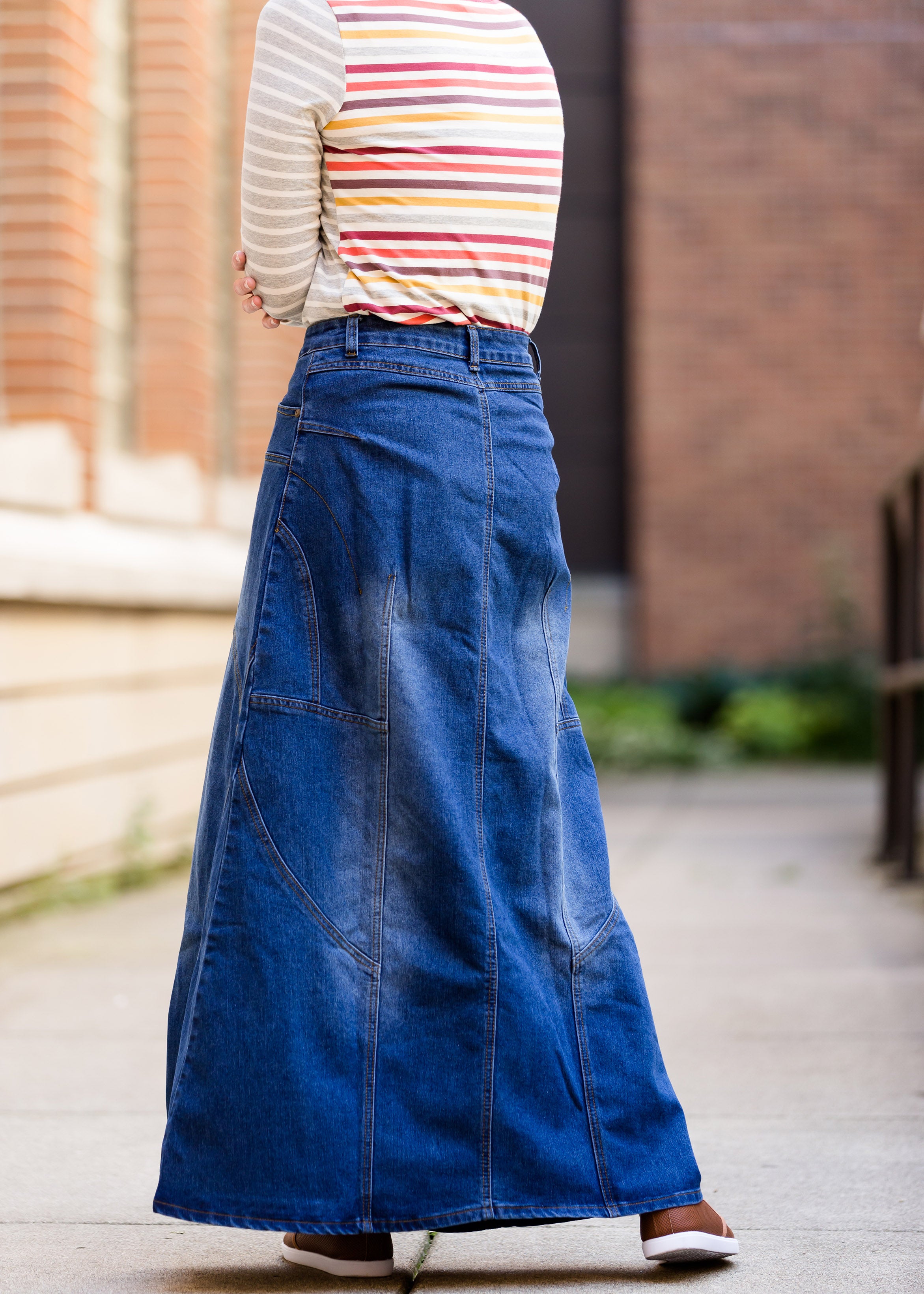 Women's Denim Pencil Jean Skirt Casual Jeans Mini Skirt Frayed Hem Skirt  Club | eBay
