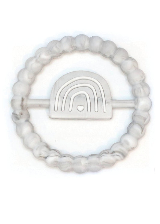 Marble Rainbow Ring Teether Accessories