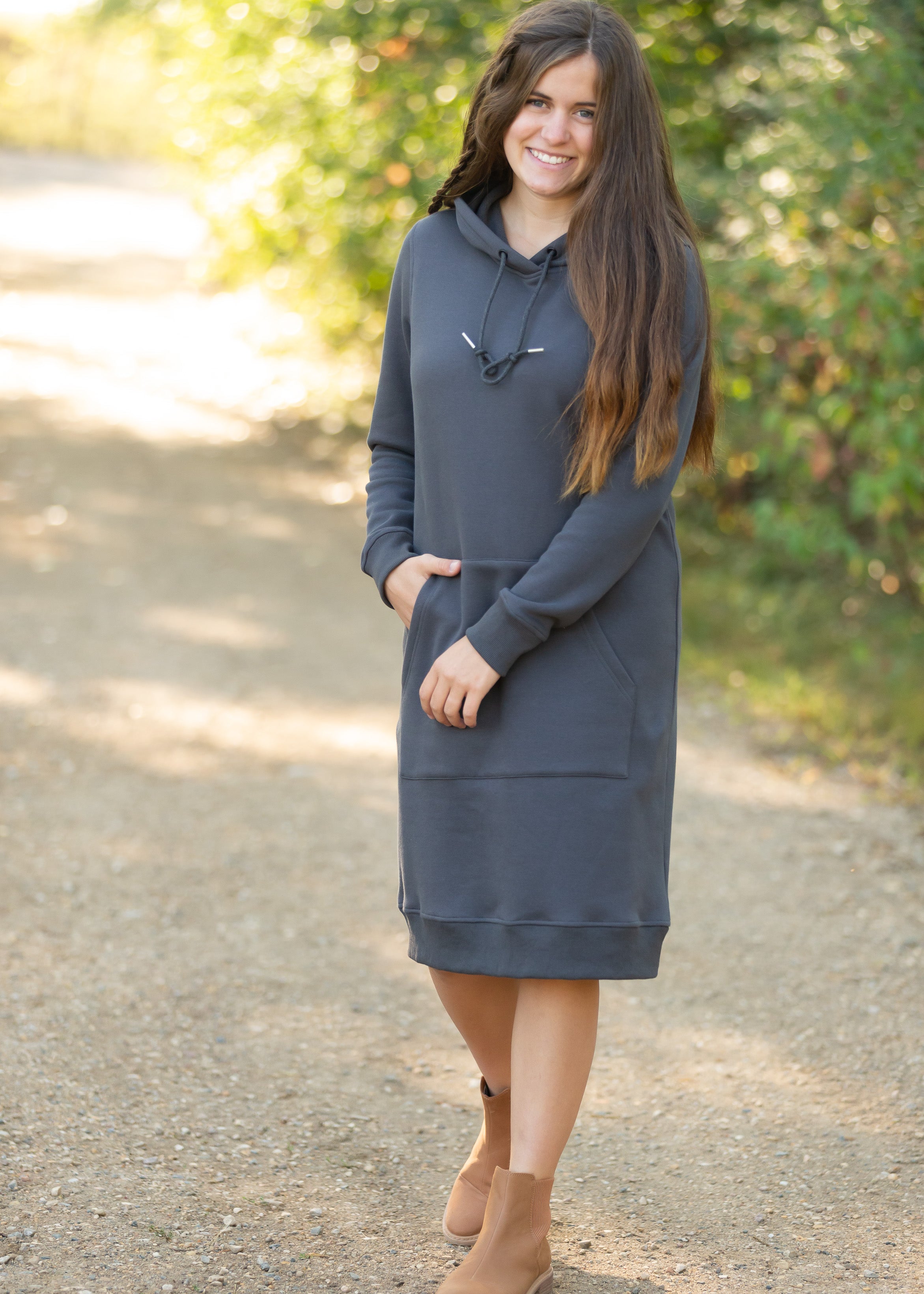 Sweatshirt hotsell midi dress