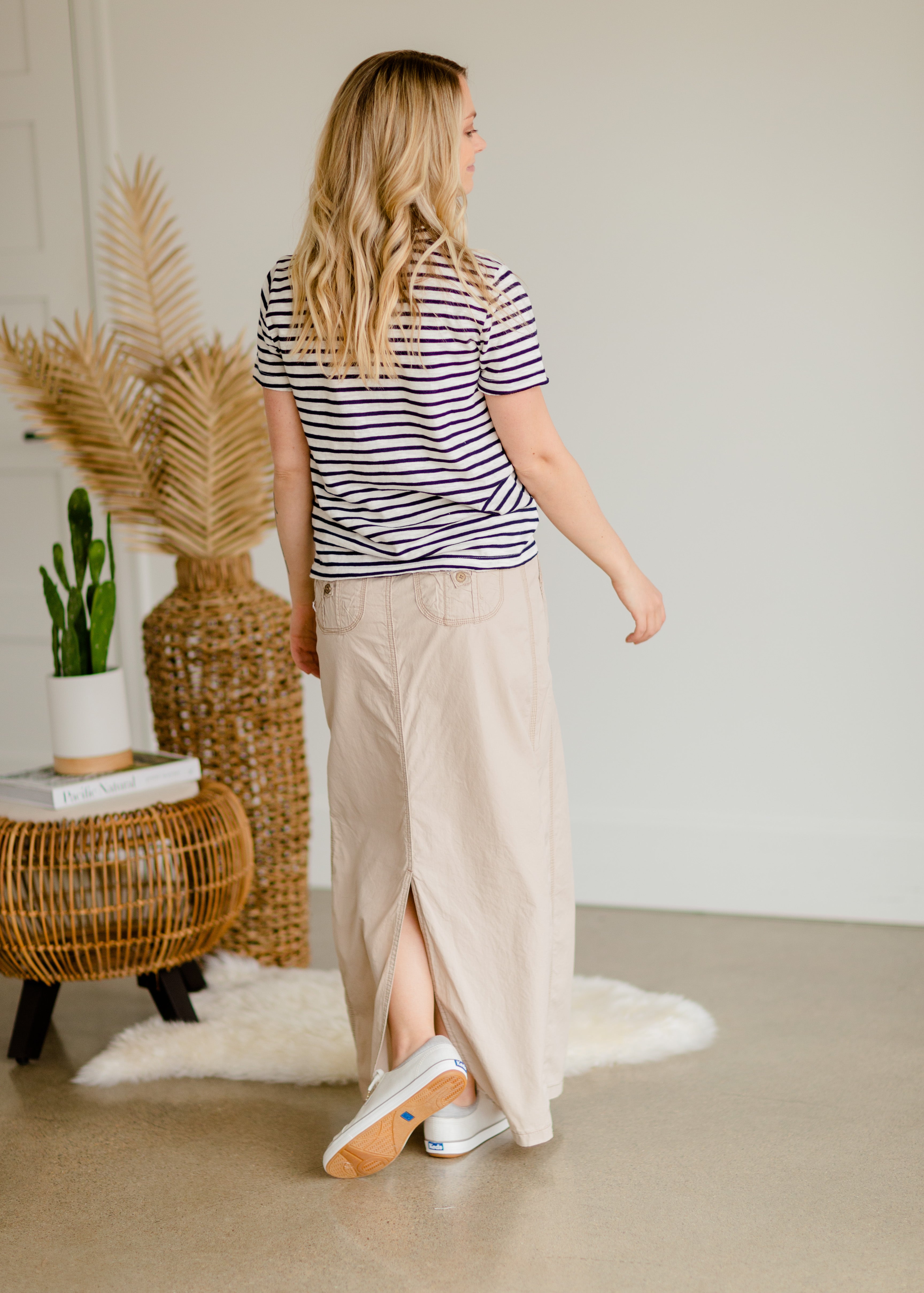 Khaki shop skirt sale