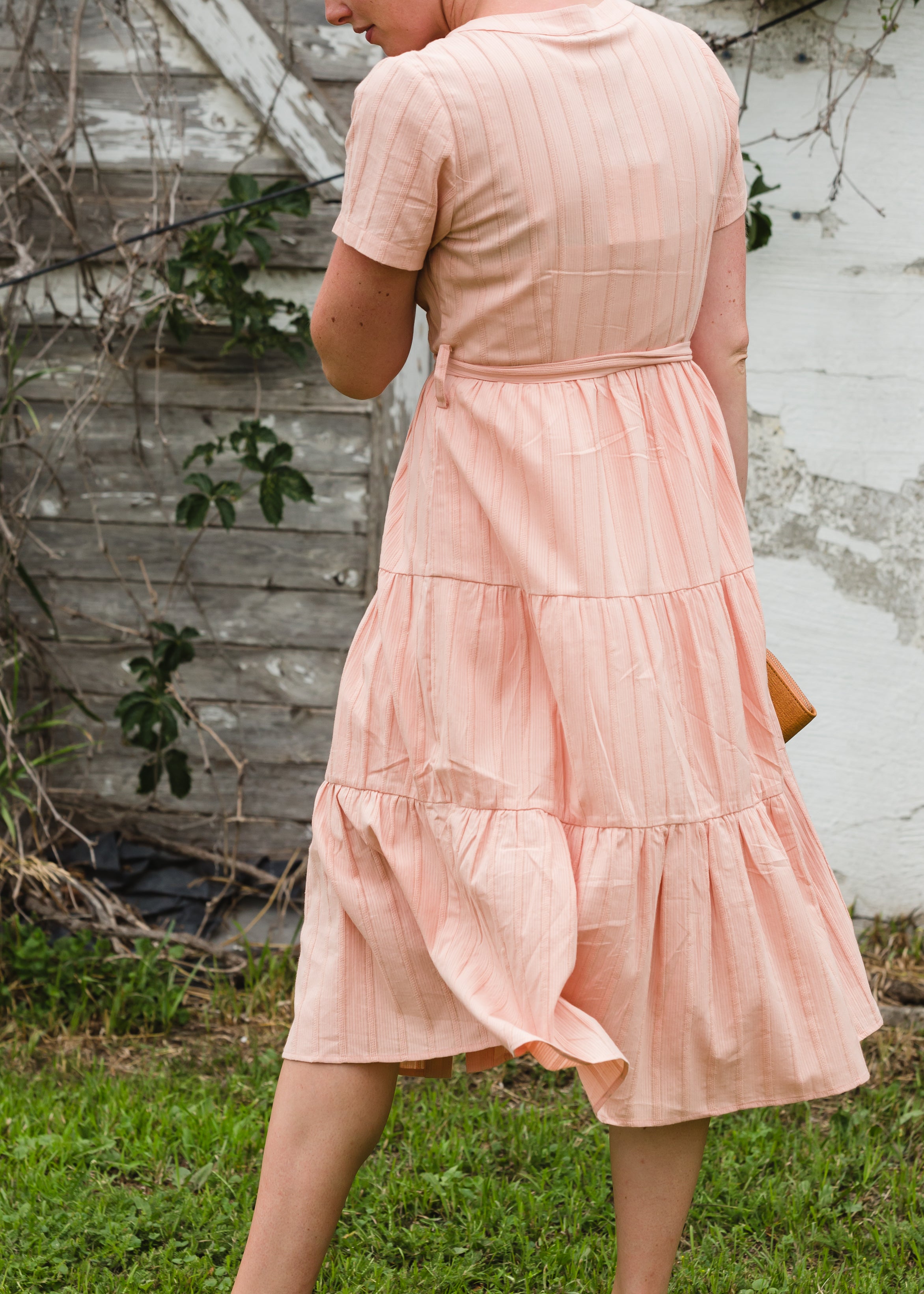 Peach dresses clearance for sale