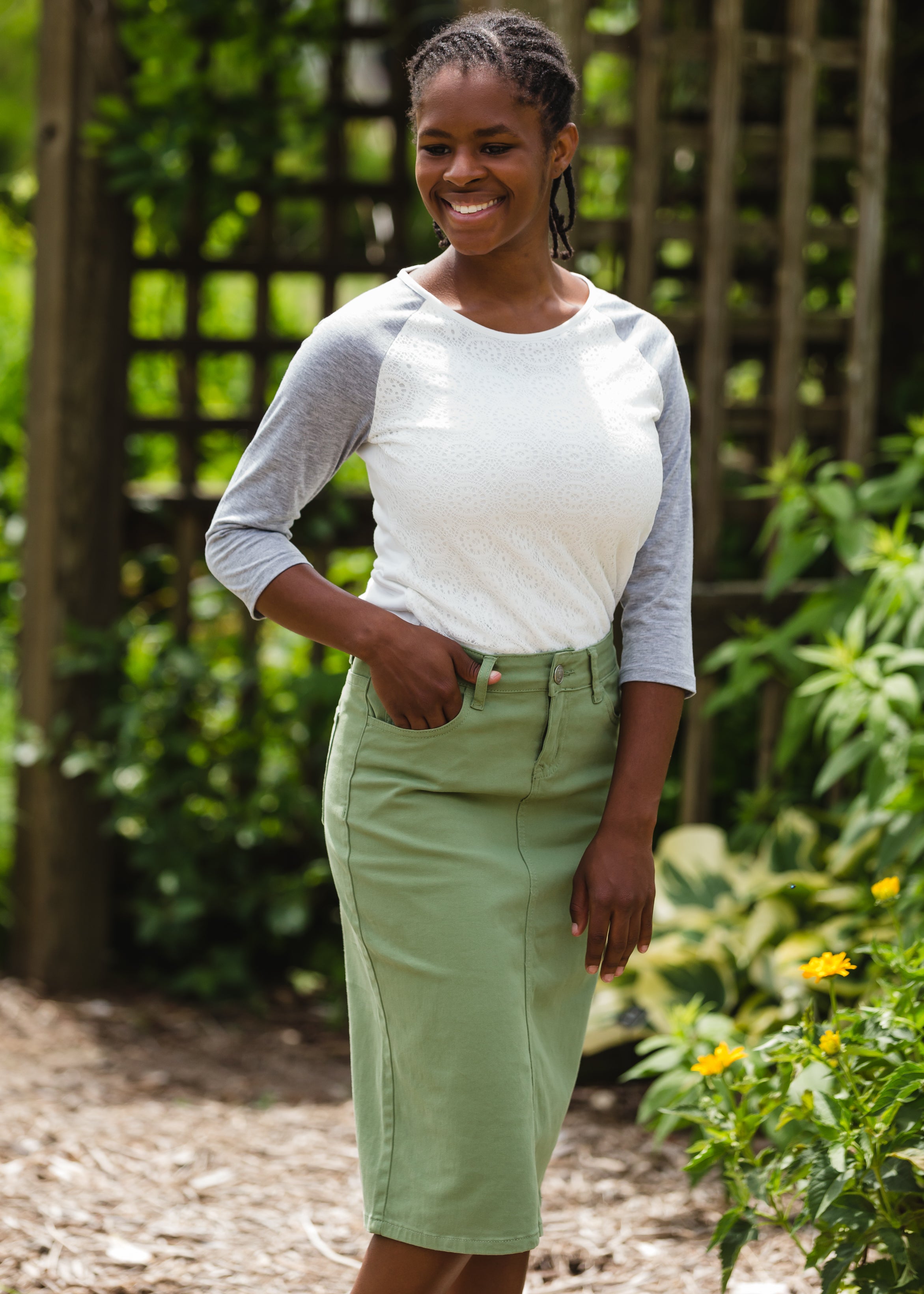 Green belt clearance skirt