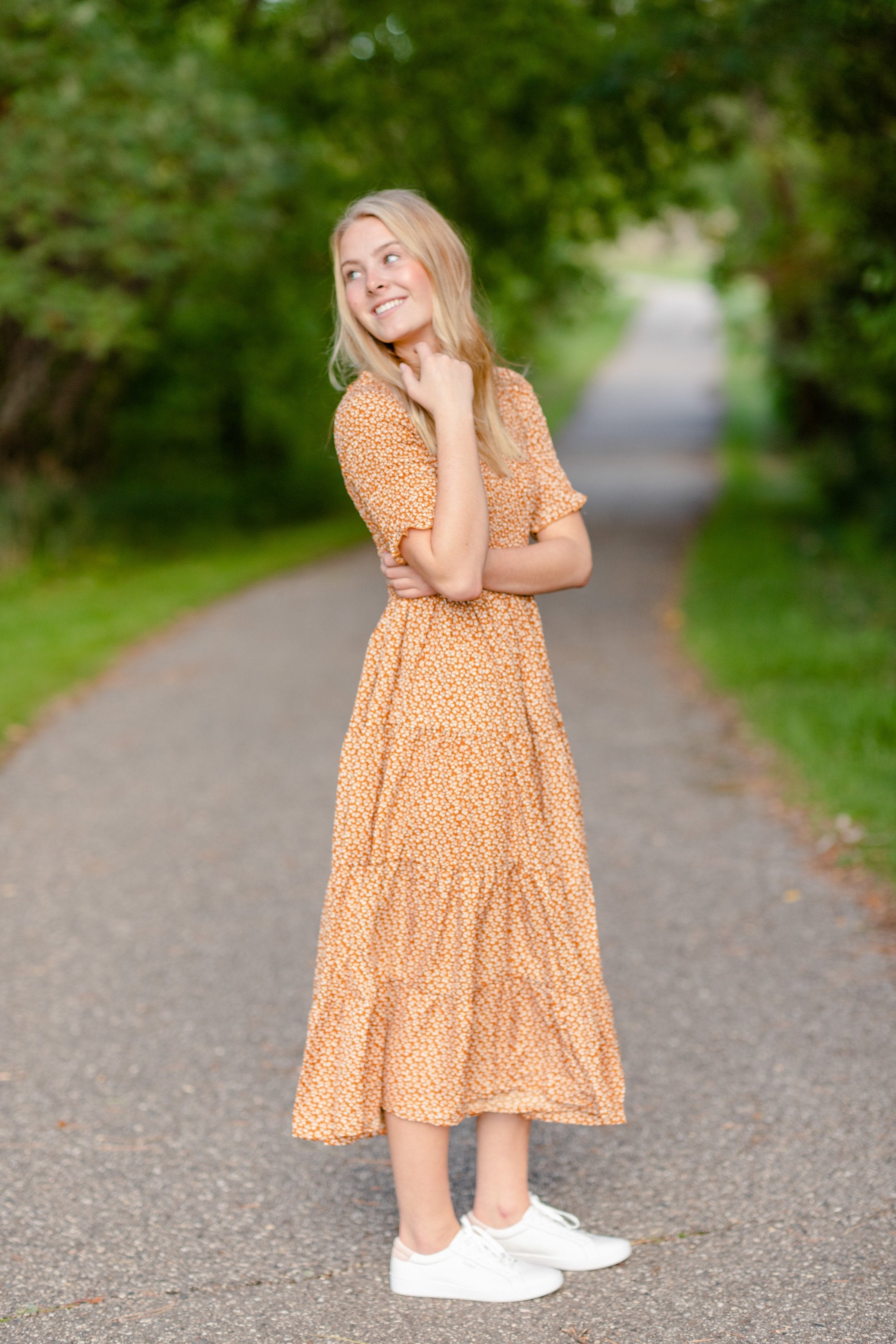 Orange creek sales floral dress