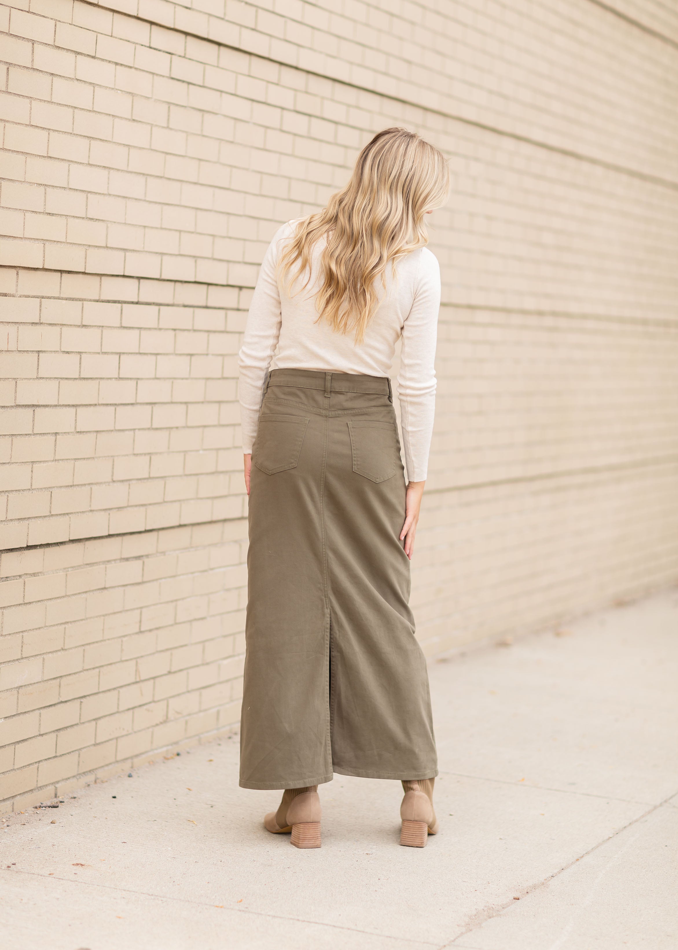 Calvin Klein Denim Trouser Skirt XS/S – OMNIA