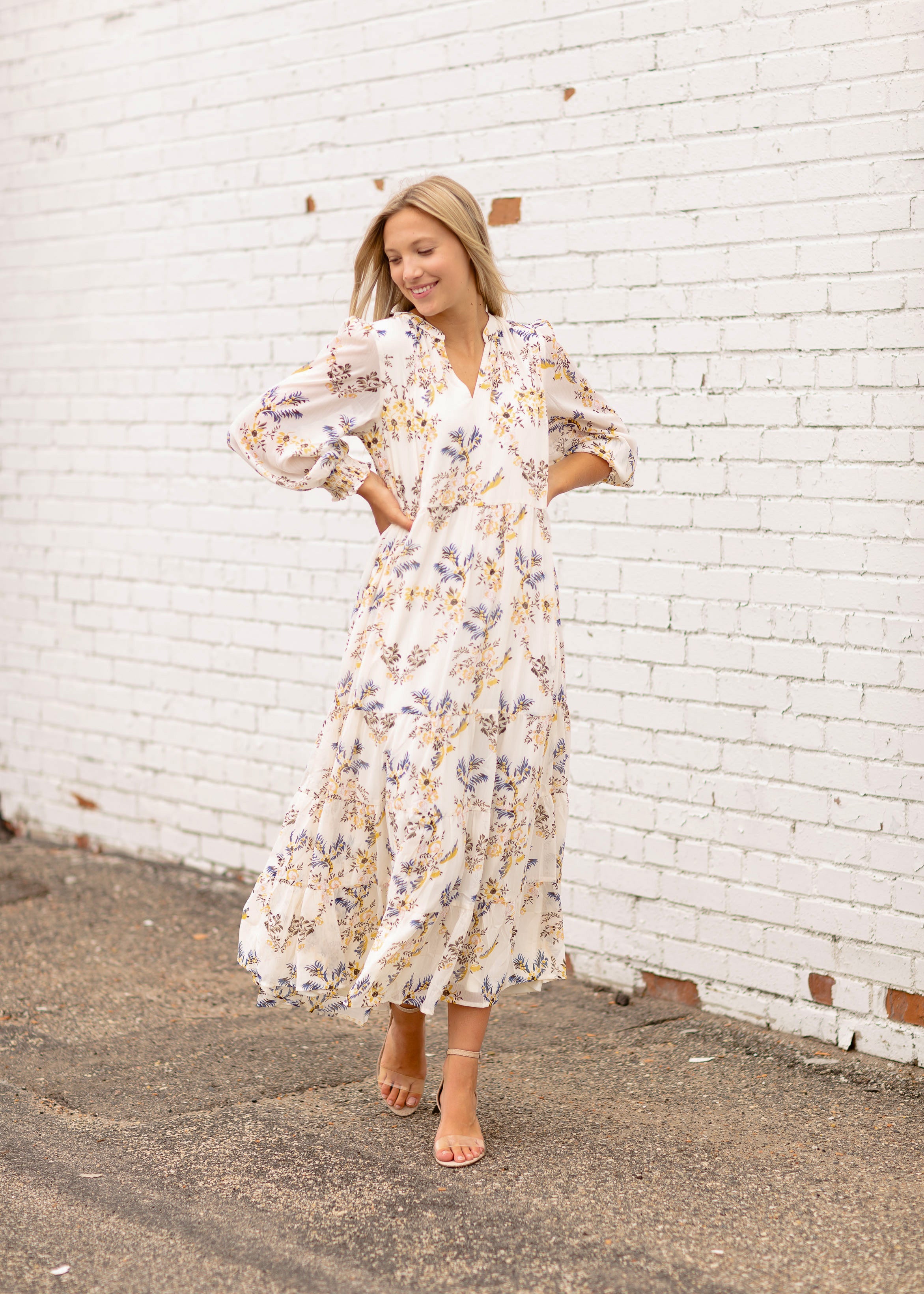 Long Floral Dresses