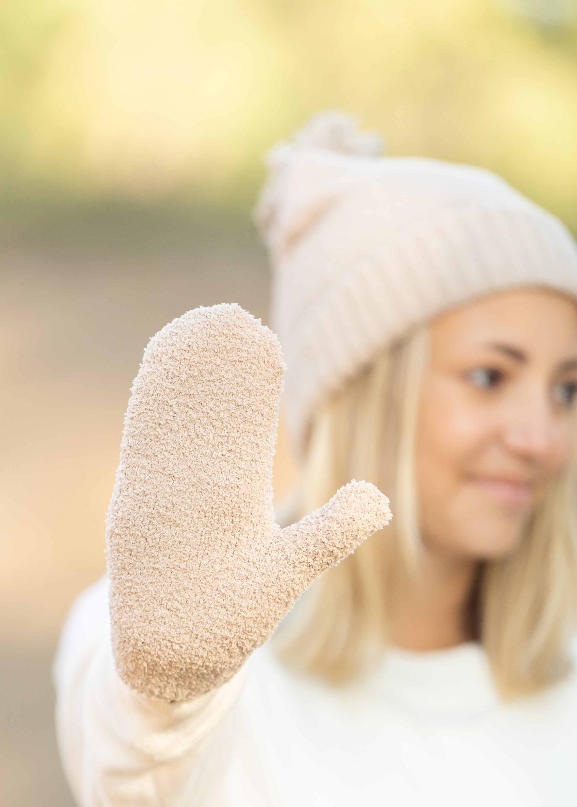 Warm sale fuzzy gloves